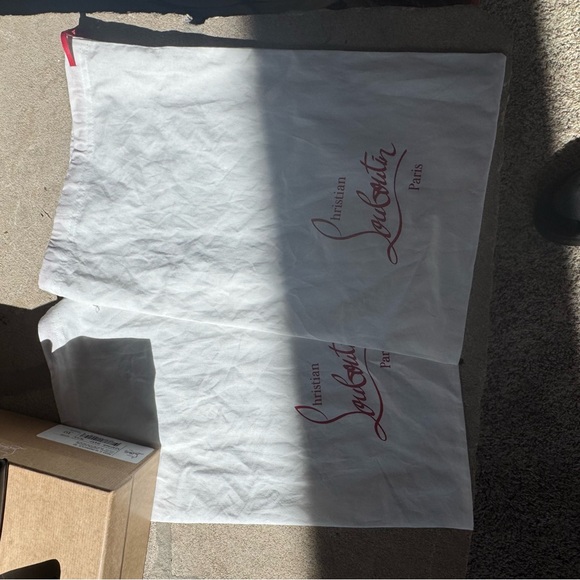 Elegant Christian Louboutin Miss Z Black Slimule Heels - Picture 4 of 8